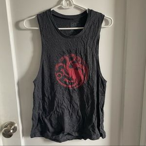 Game of Thrones Targaryen Mother of Dragons Tank